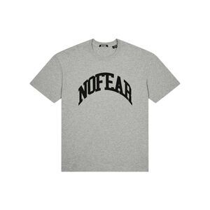 No Fear Mens Large Logo T-Shirt / Gray